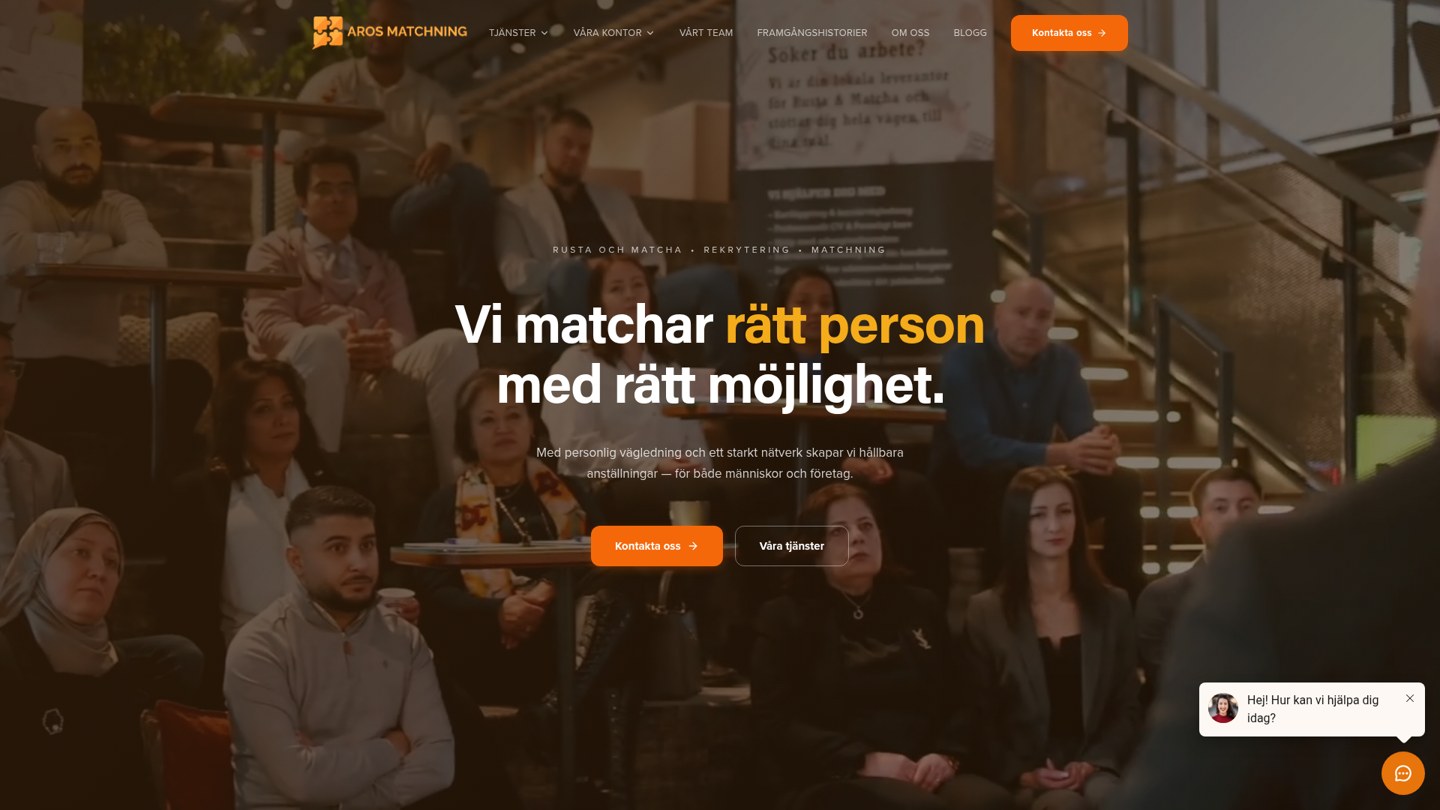 Aros Matchning – Rekrytering & coaching